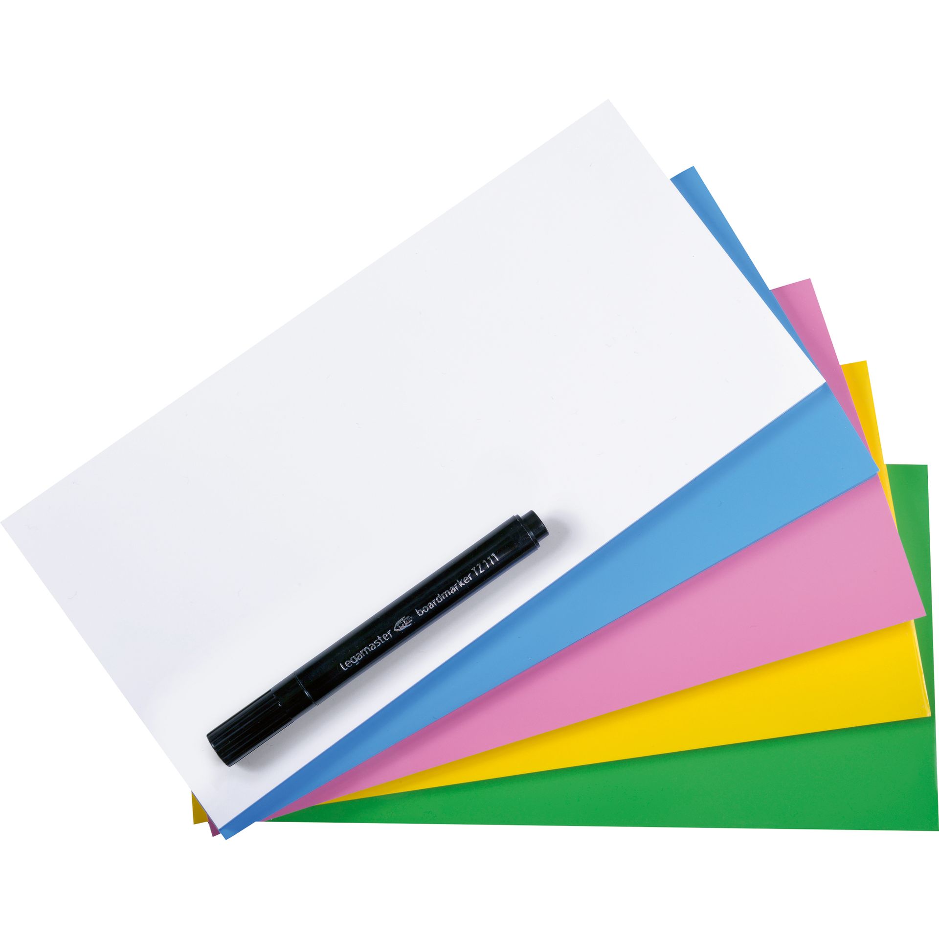 Flipchartnotizen Magic 10x20cm sort 500 St./Pack.