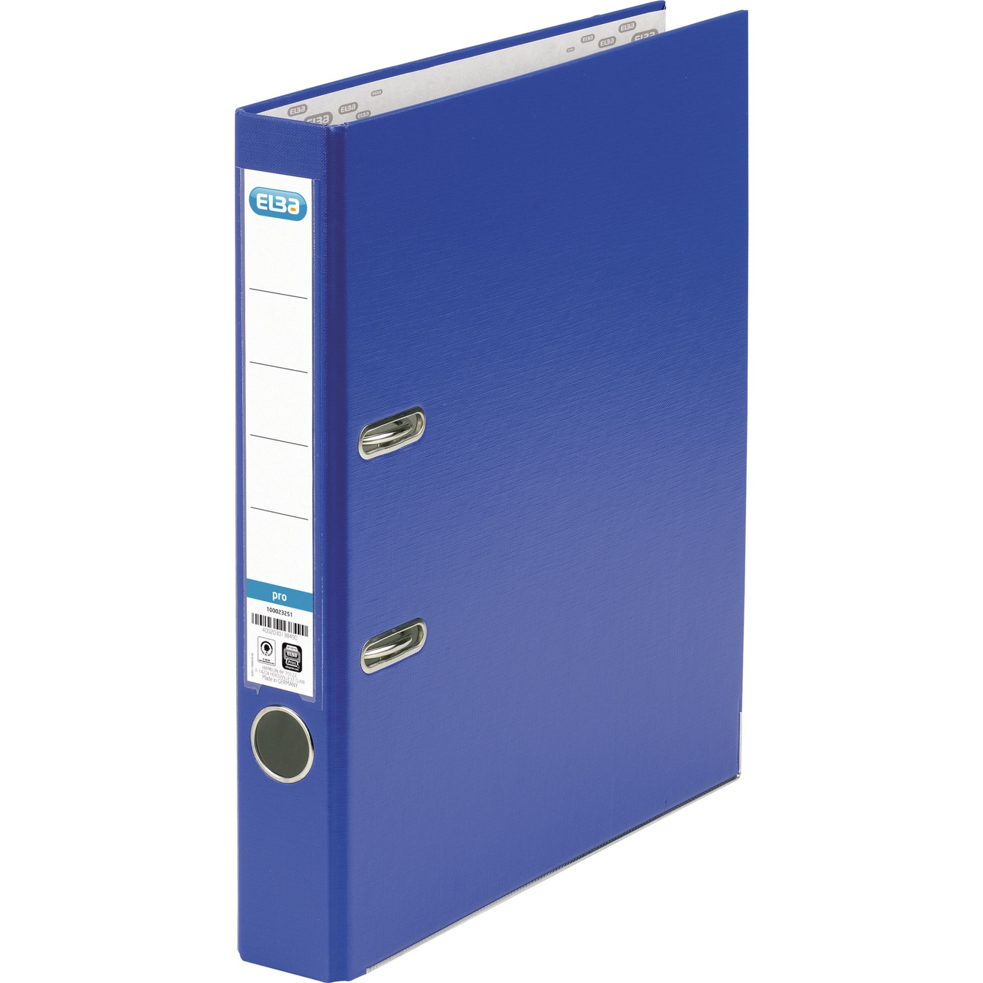 Ordner smart DIN A4 50mm PP blau
