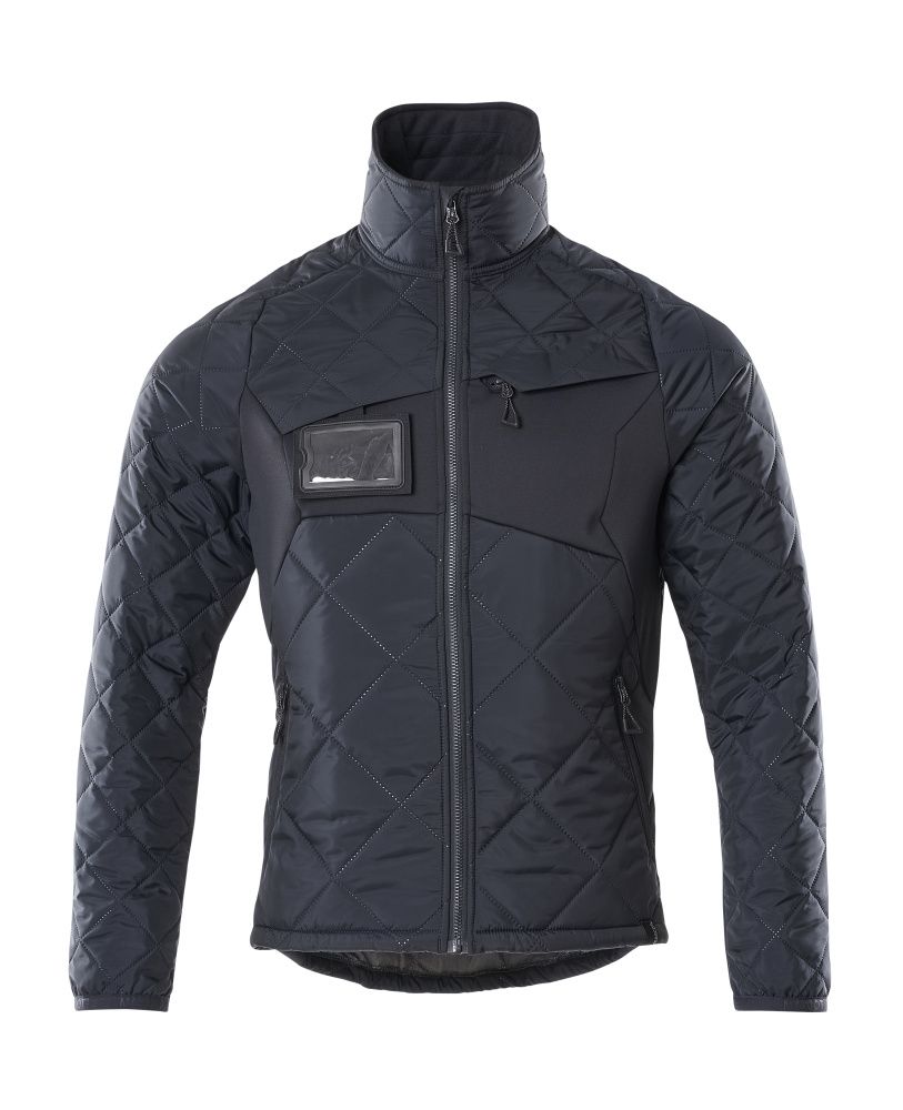 Thermojacke Schwarzblau meliert, 2XL