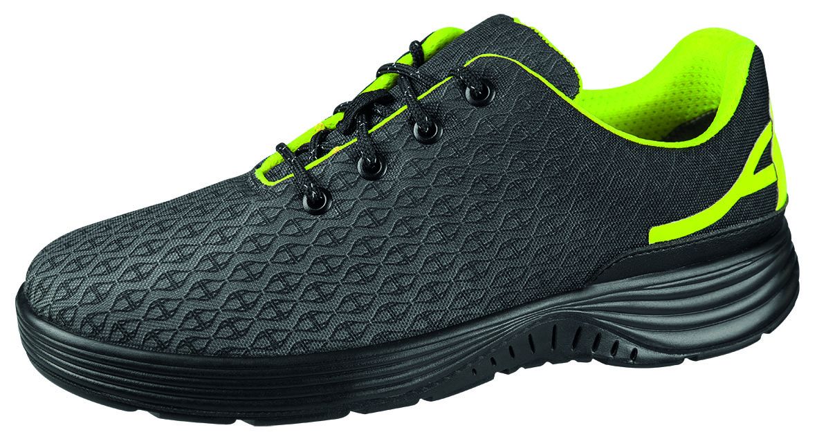 Abeba Sicherheitshalbschuh S3, Schwarz, Gr. 35