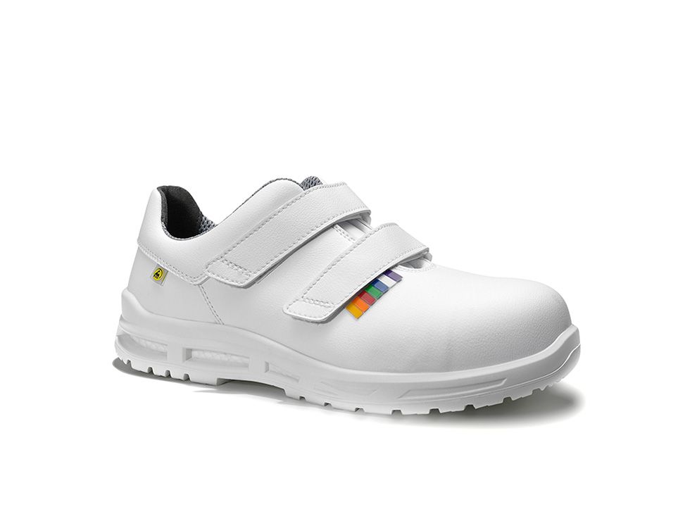 ELTEN Sicherheitshalbschuh BRAYDEN XXTM white Strap Low ESD S3S, Gr. 36