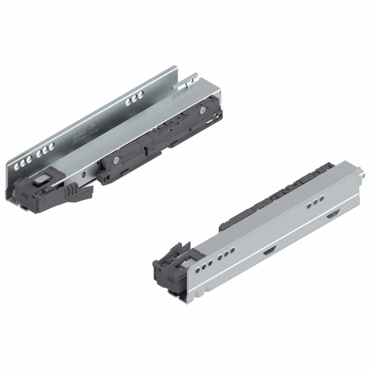 LEGRABOX Korpusschiene BLUMOTION int./für TOB geeignet/für SERVO-DRIVE geeignet, Vollauszug, 40 kg, NL=270 mm, links/rechts, verzinkt