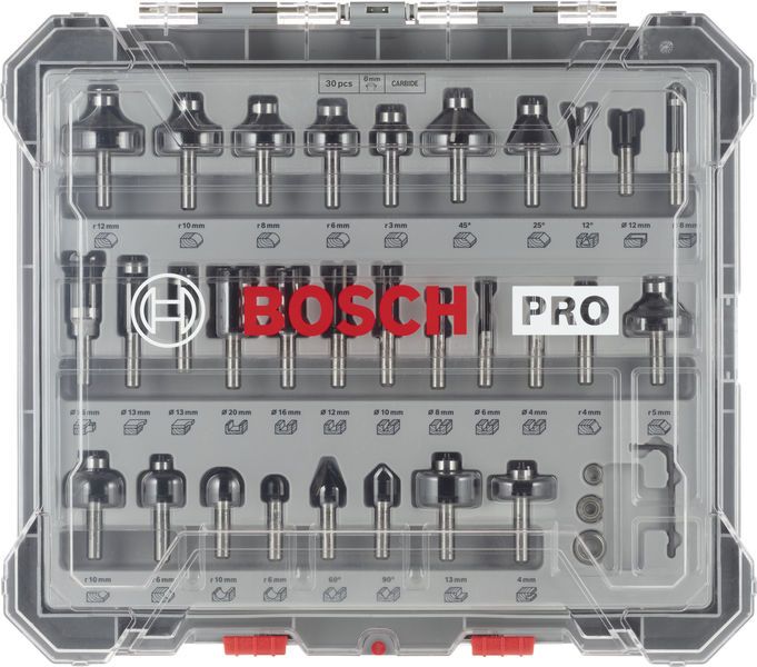 BOSCH Fräsersatz