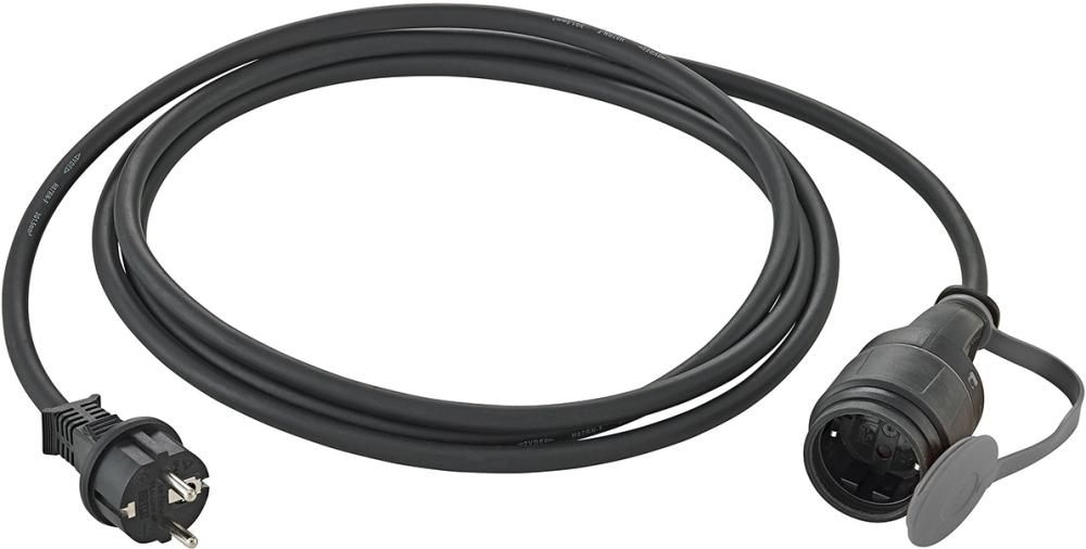 Schuko-Verlängerungskabel15m H07RN-F3G1,5 IP44 mit Kabelfixierung FORTIS