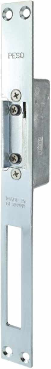 E-Öffner 6-12 Volt m. Fl.Bl.m.Mech.Entrieg.
