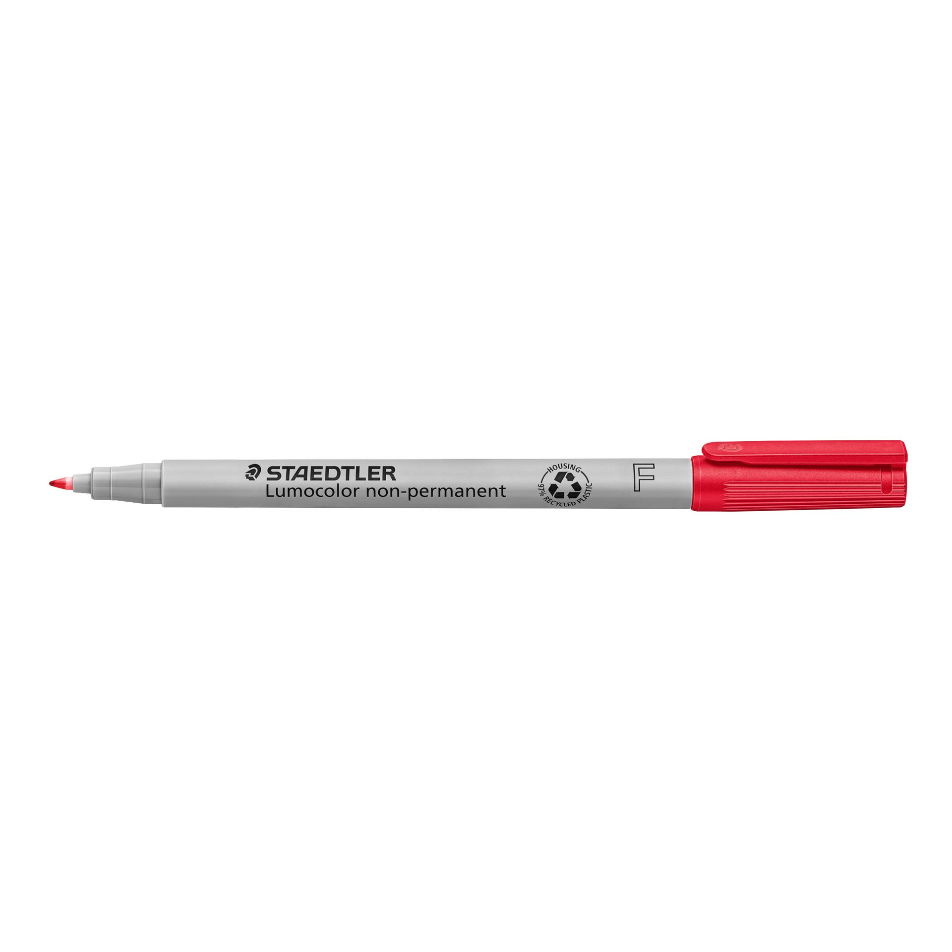 Folienstift Lumocolor 0,6mm non-permanent rot