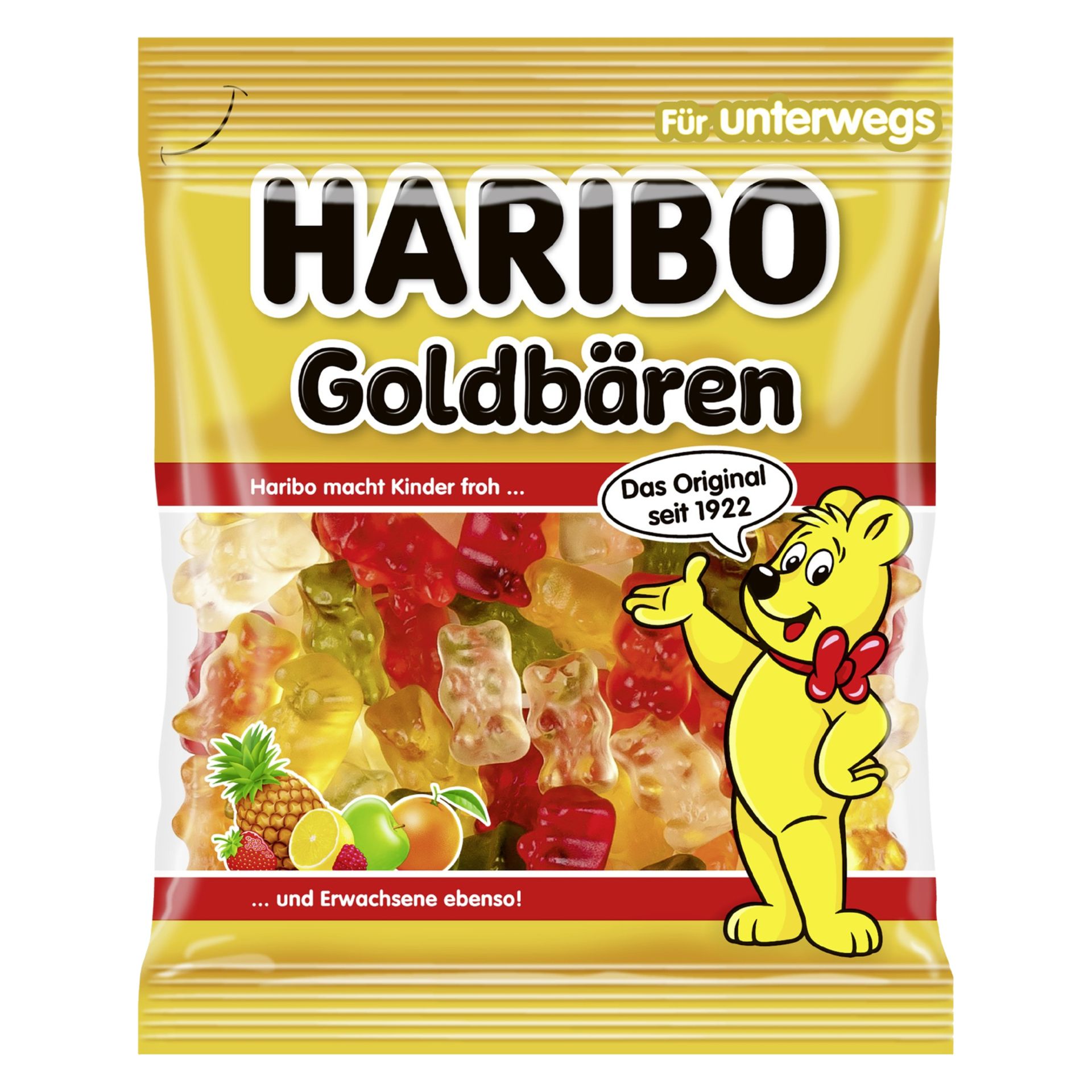 Fruchtgummi Goldbären 100 g/Pack.