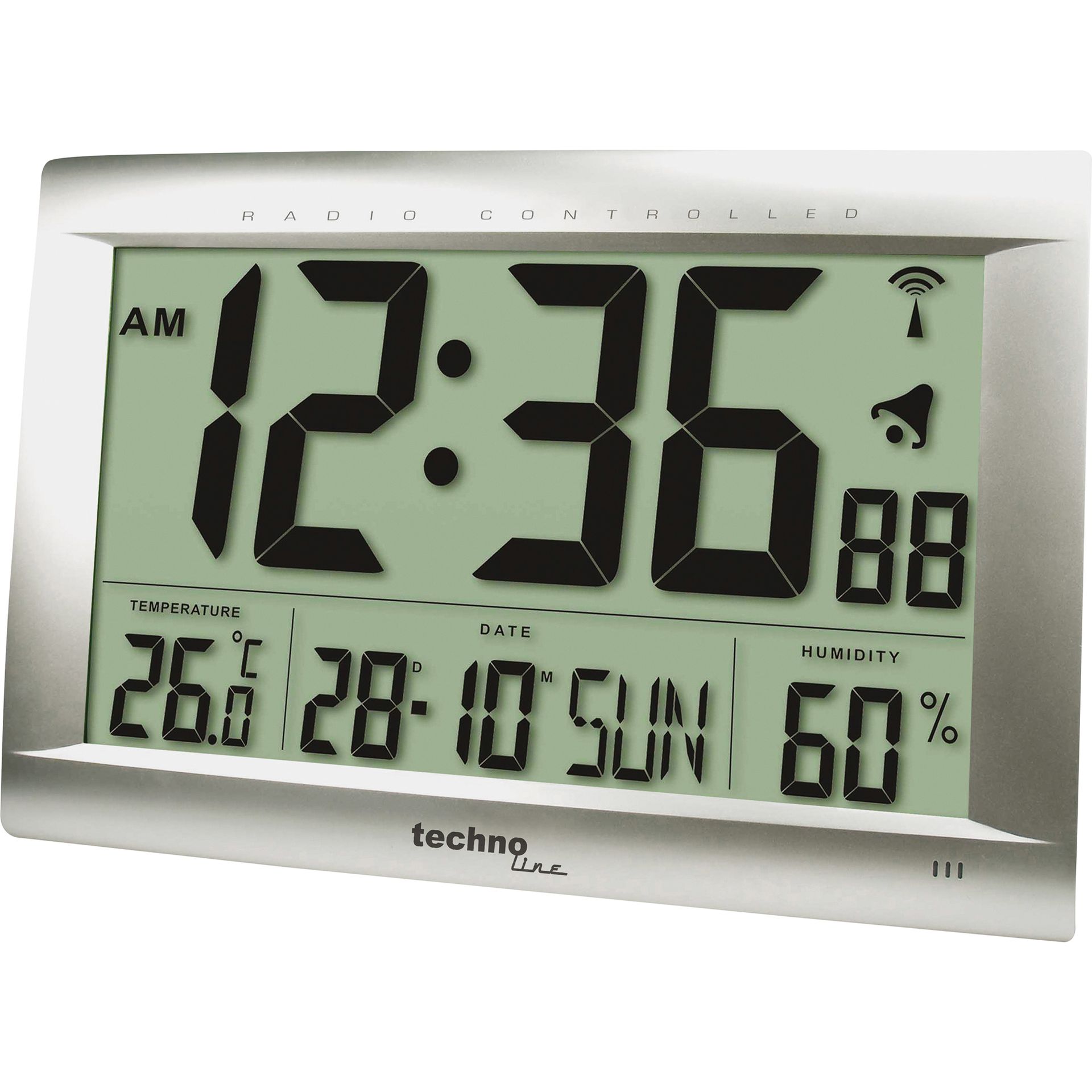 Wanduhr digital