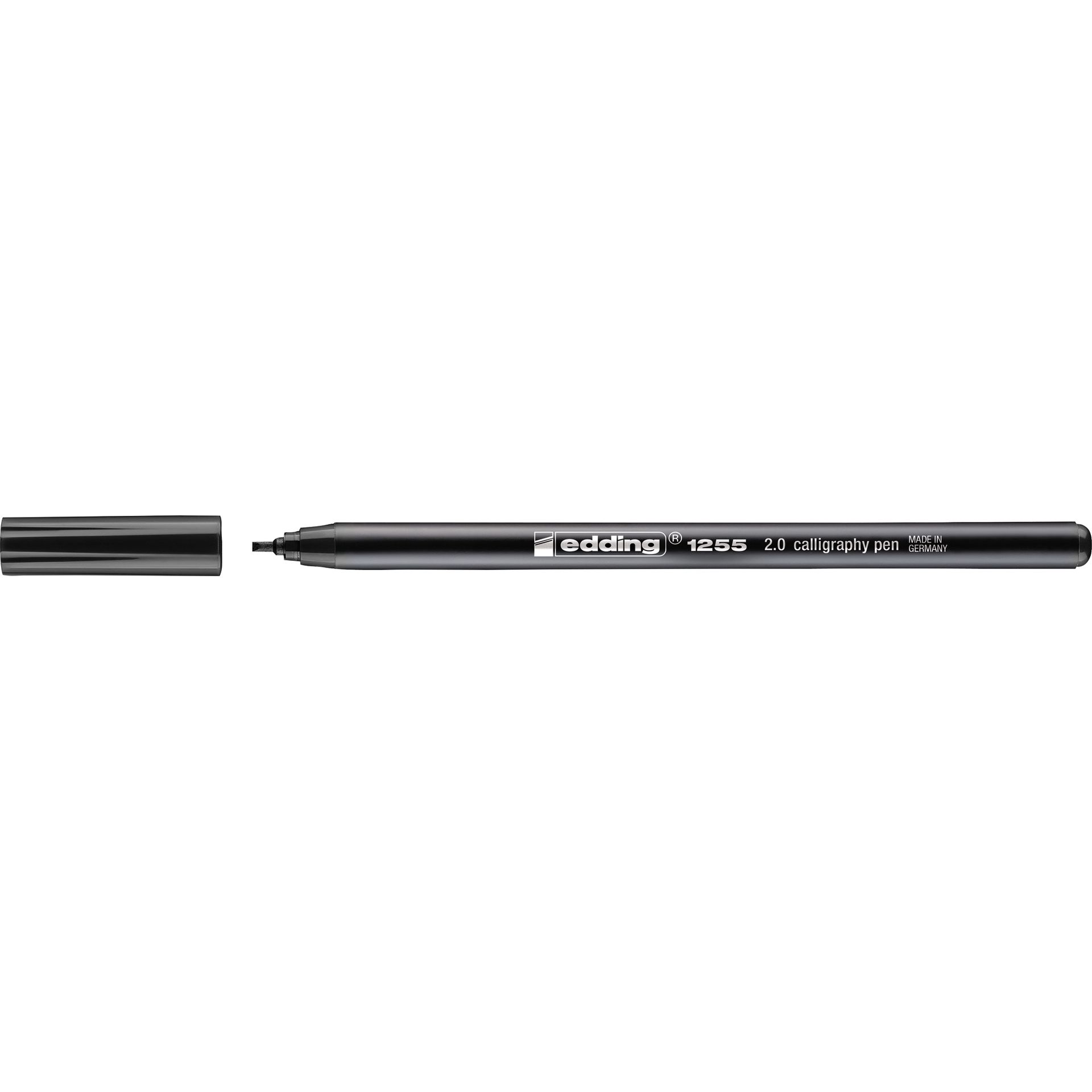 Faserschreiber 1255 calli- graphy pen 2mm schwarz