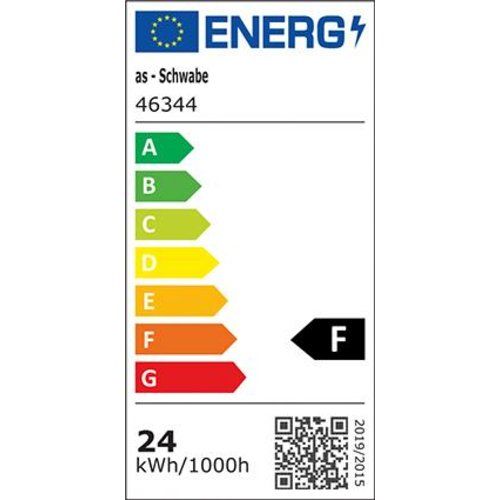 LED Strahler 24W, mobil Optiline, IP 54 USB-Dose und SchukoDose