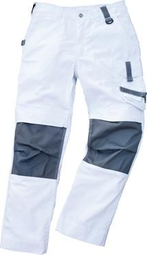 Arbeitshose Champ, Gr. 48, weiß/grau Excess