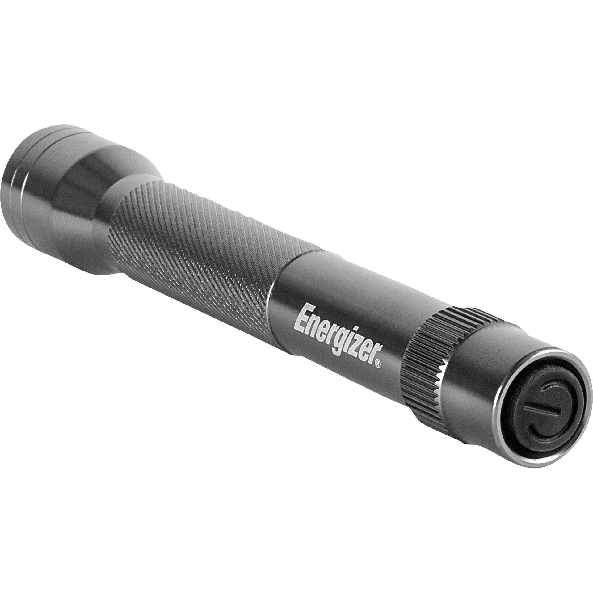 Taschenlampe Metall LED +2AA silber