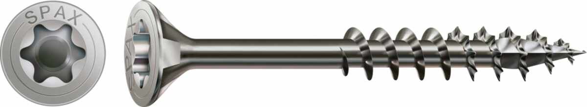 Spax Schrauben Fl/TORX V2A 4,0X50 Vpe200