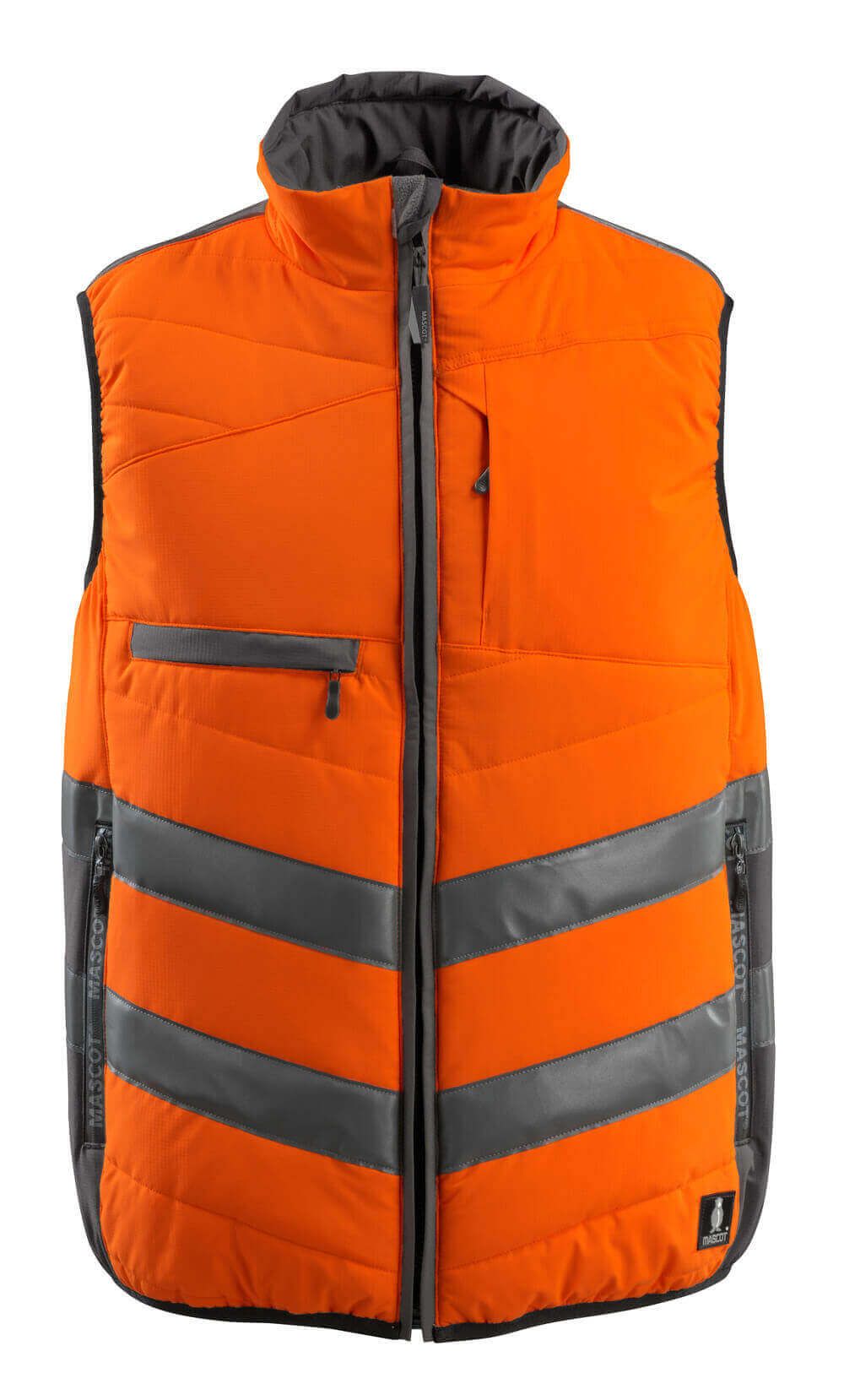 Winterweste MASCOT® Grimsby Hi-vis Orange/Dunkelanthrazit, M