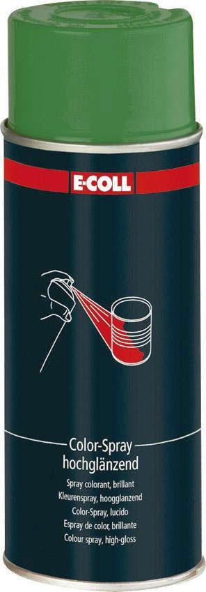 Color-Spray, hochglänzend400ml laubgrün E-COLL