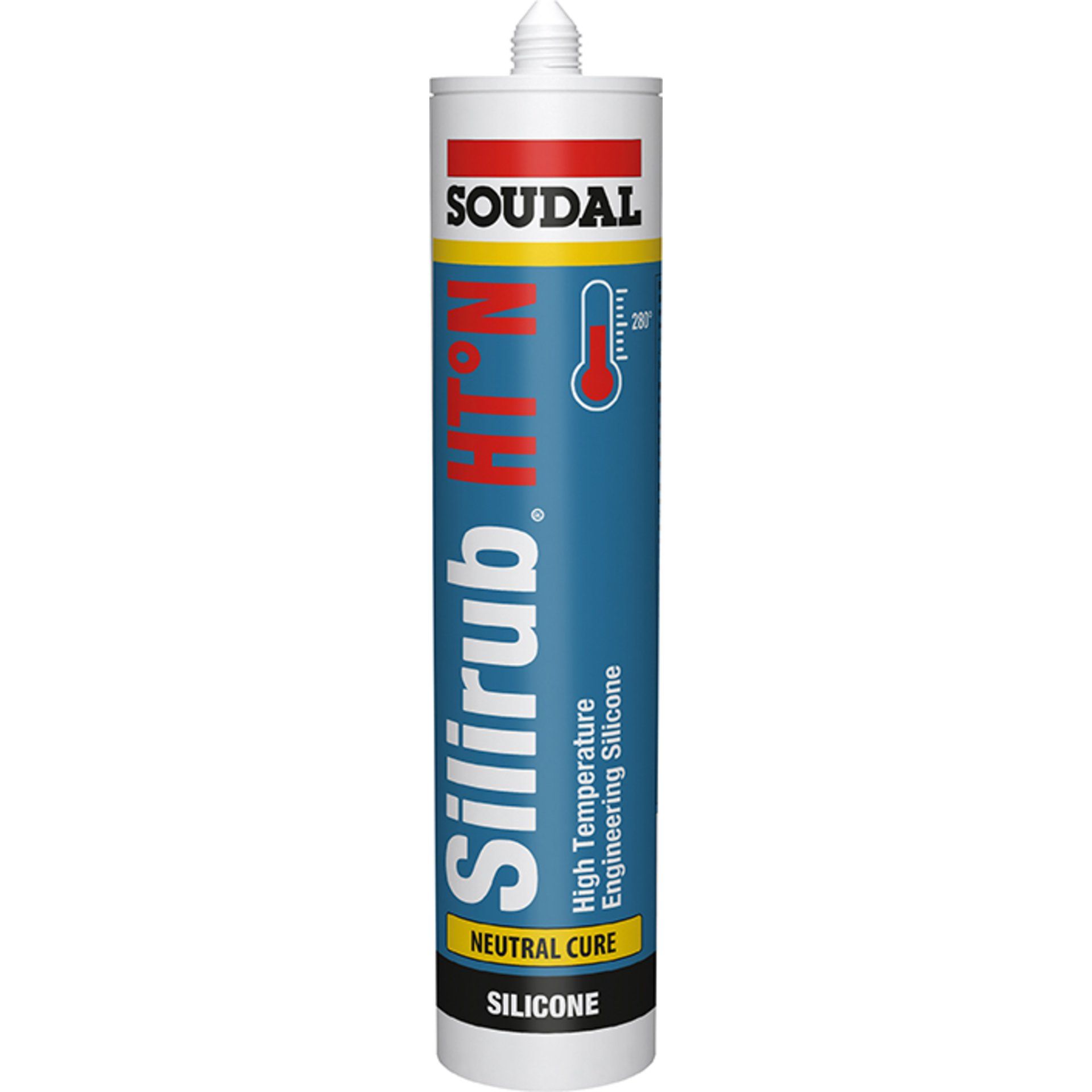 Soudal Silikon-Dichtstoff Silirub HT-N