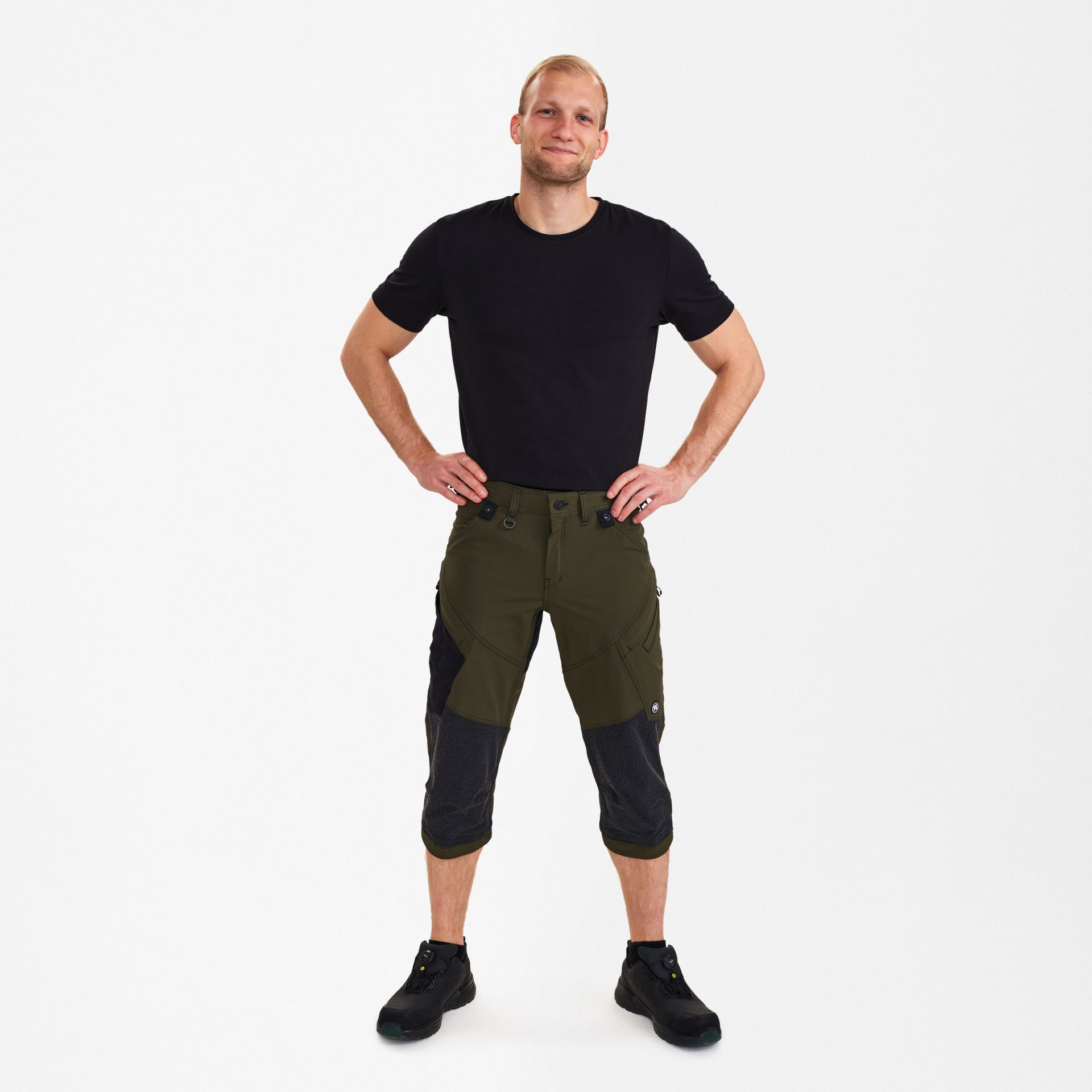 X-treme 3/4-Hose mit 4-Wege-Stretch Forest Green, Gr. 64