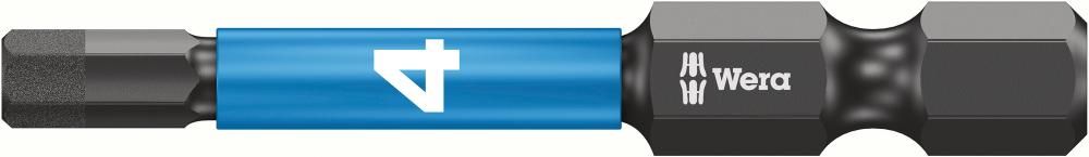 Bit Impaktor 1/4" DIN 3126 E6,3 Innensechskant 4x50mm 5er Pack Wera