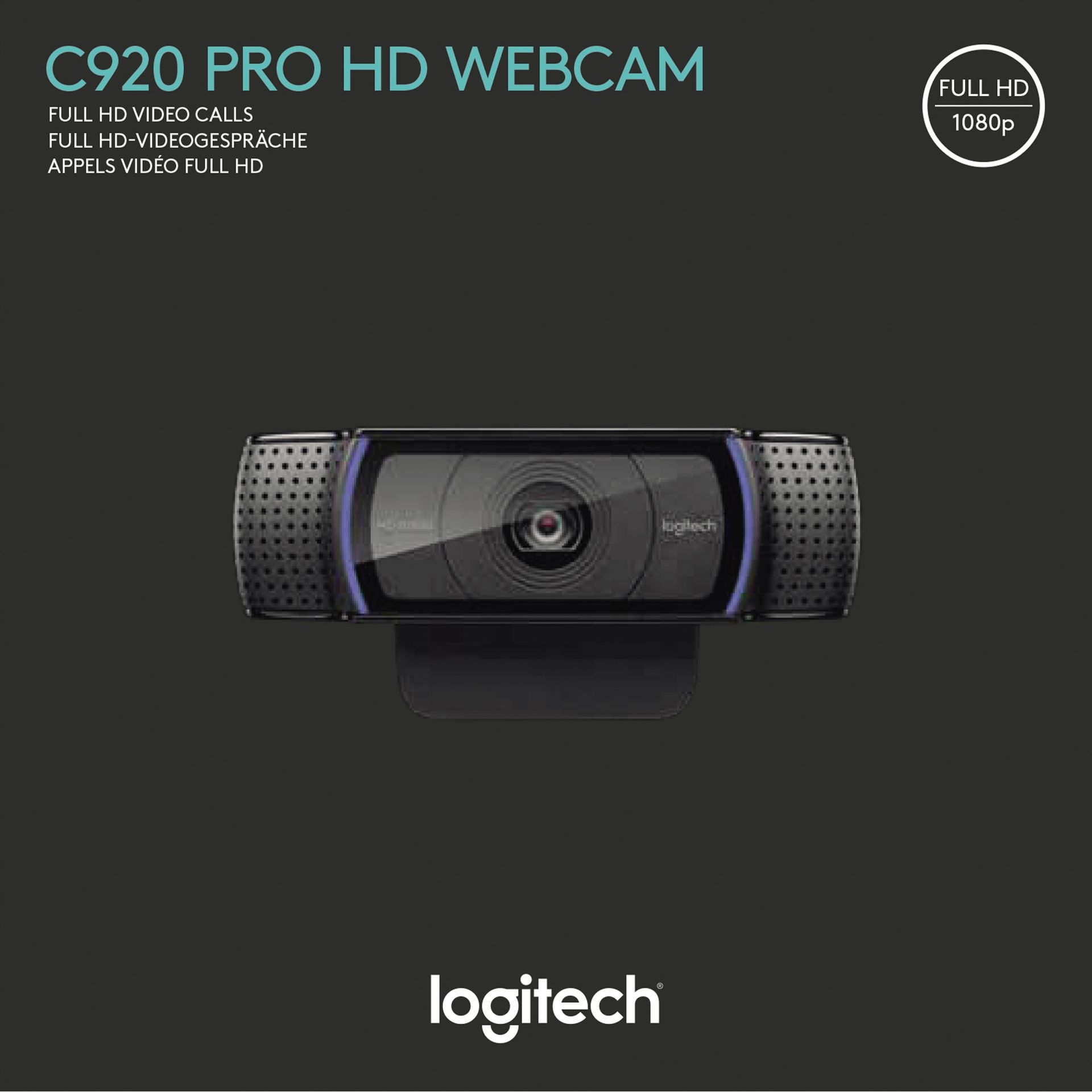 Webcam C920 USB 1080p