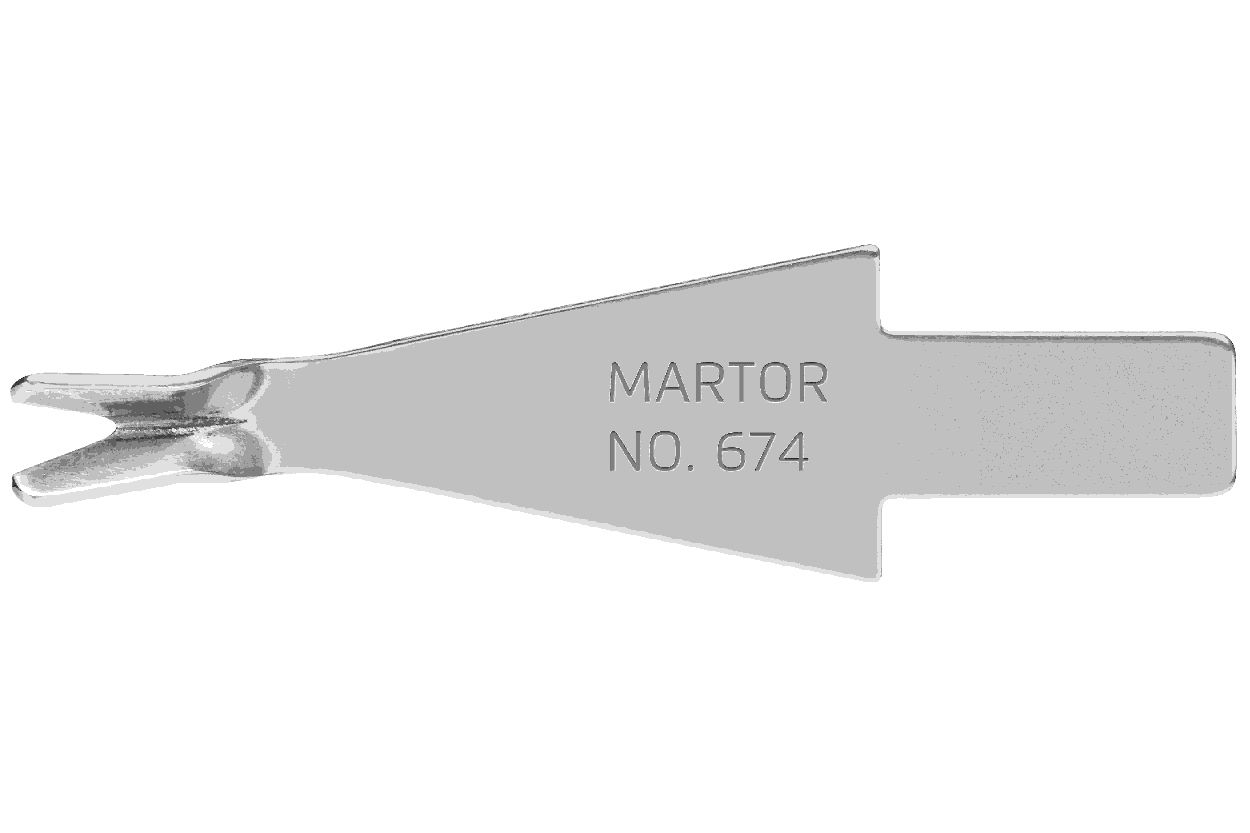 MARTOR Ersatzklinge TRIMMKLINGE 674 Spezialschliff | 10 Stück