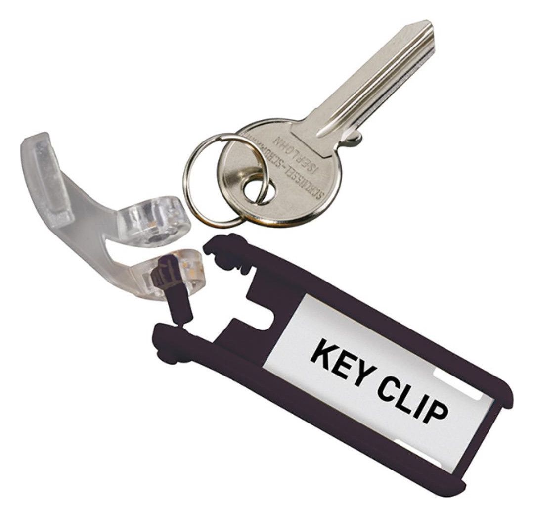 DURABLE Schlüsselanhänger, "KeyClip"