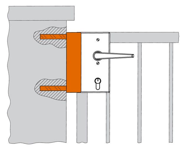AMF Schließkasten, "145/30"