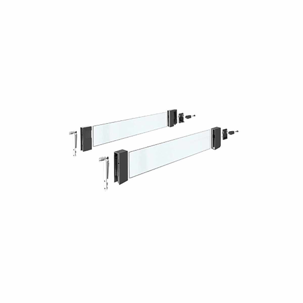 DesignSide Glas InnoTech Atira, 520 / 144 mm, grau