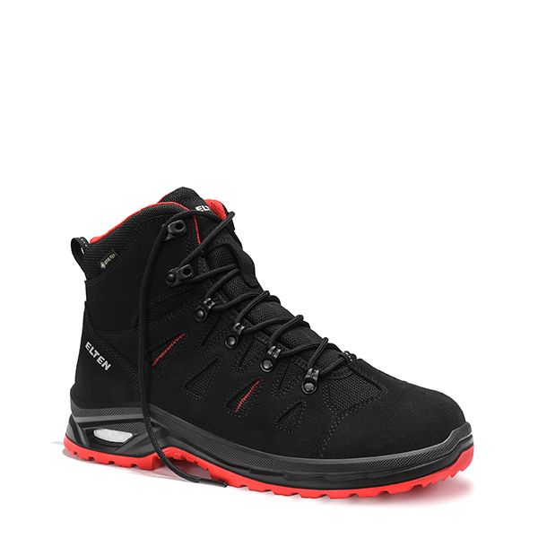 Sicherheitsstiefel RIWEMO XXP GTX® black-red Mid ESD S3S WR, Gr. 42