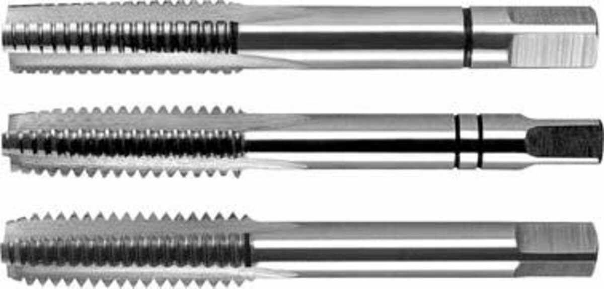 Handgewindebohrer-Satz DIN352 HSS M10 FORTIS
