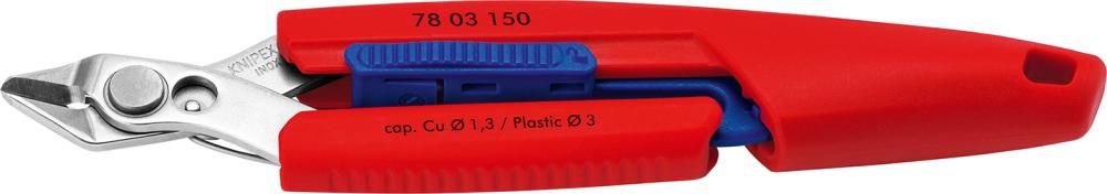 KNIPEX Seitenschneider 7803 150 Elektronik Super Knips Form 0 150mm
