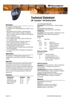 3M™ Speedglas™ 10.01 Serie 100, TÜV, mit Schweißfilter 100v, 759406