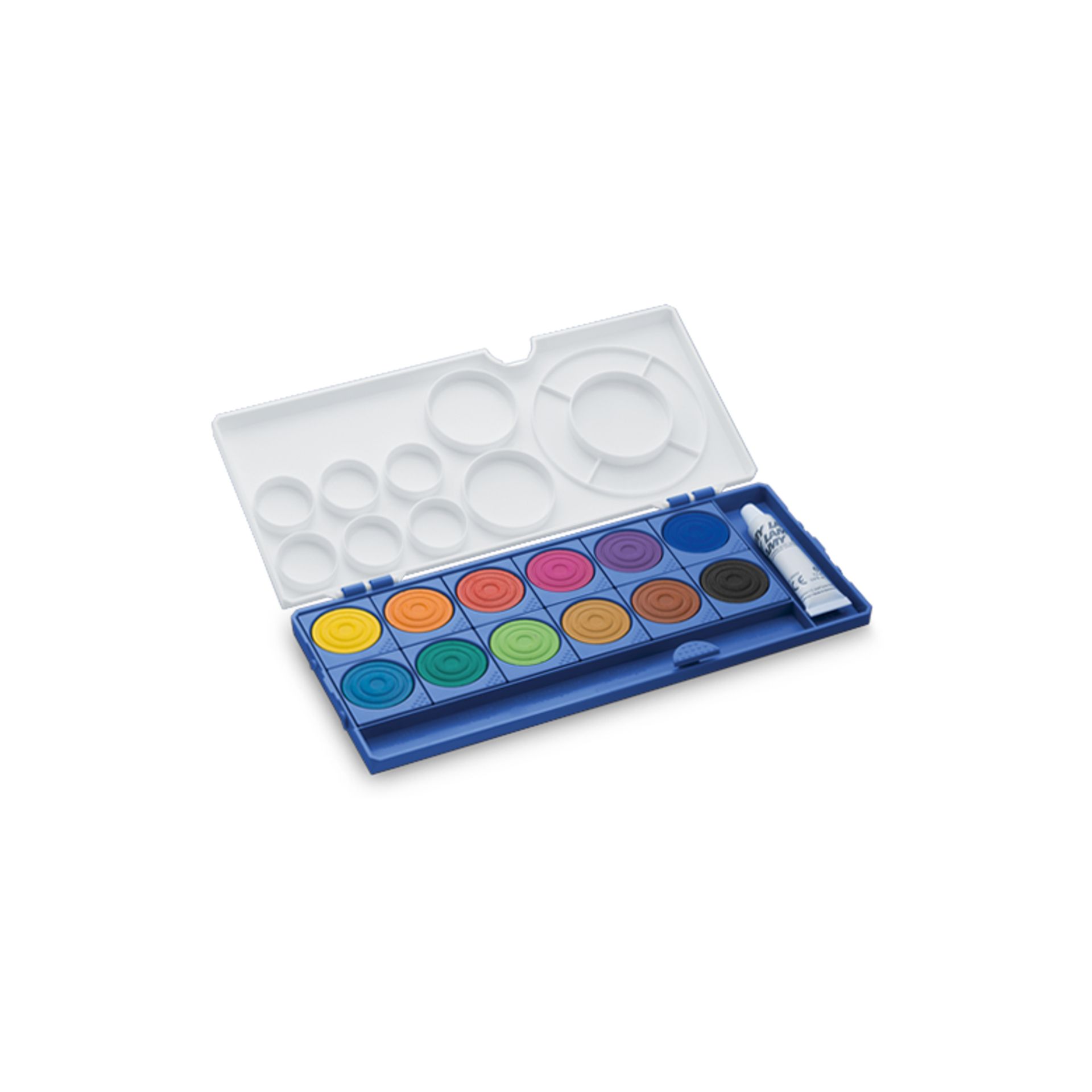 Deckfarbkasten aquaplus 12Farben blau