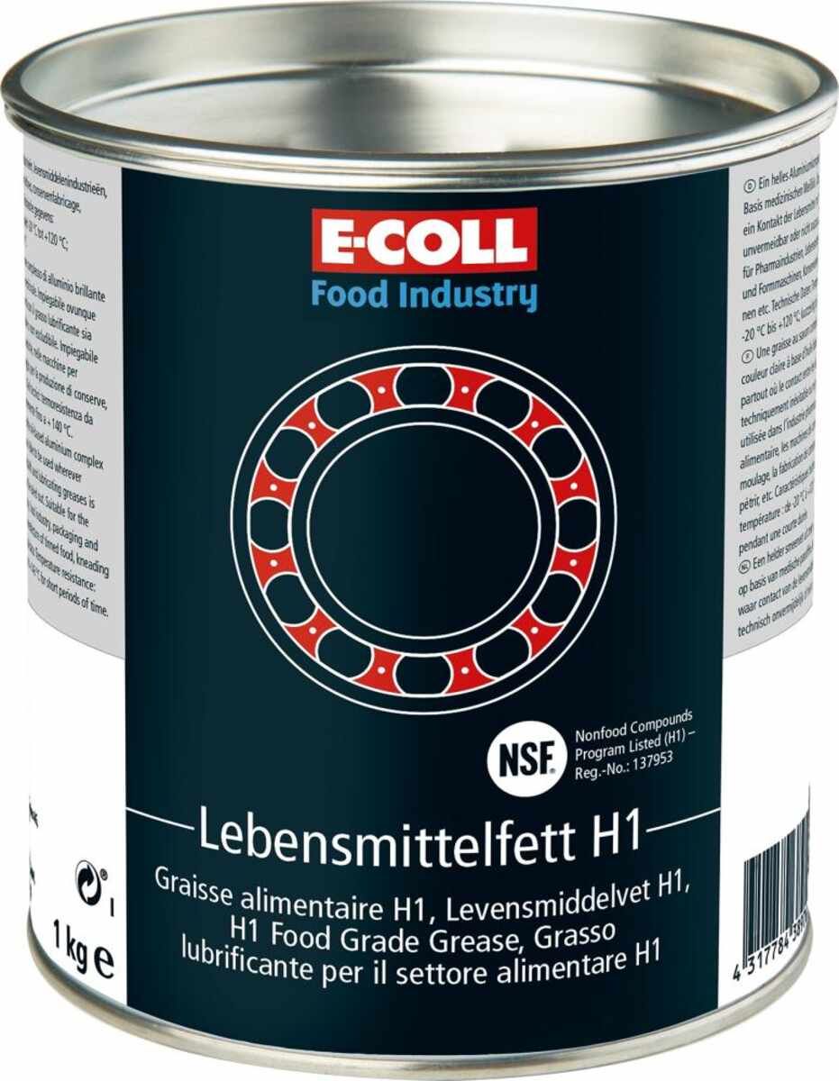 Lebensmittelfett, NSF H1 1kg Dose E-COLL