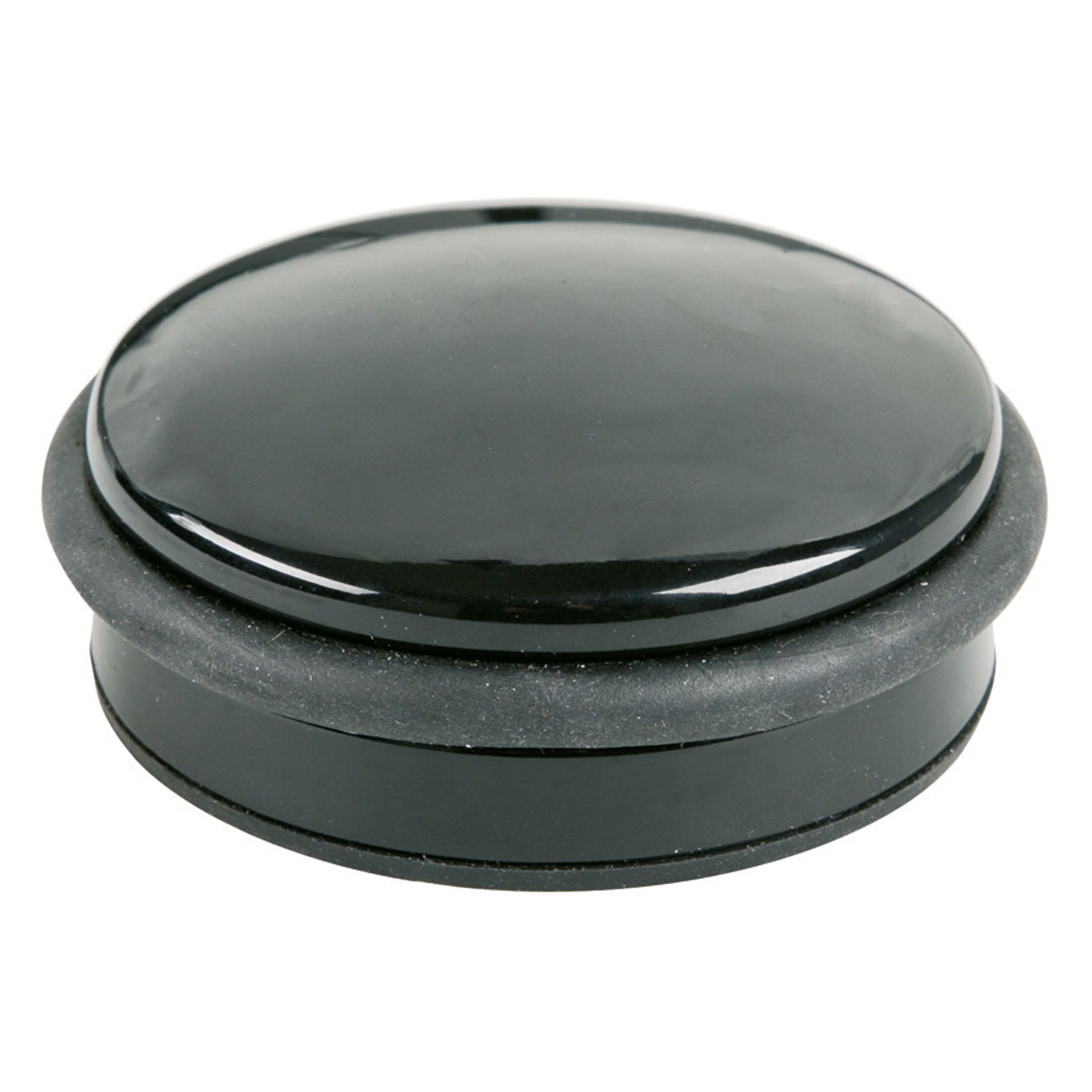 Türstopper 10x4cm 1000g Metall/Gummi schwarz