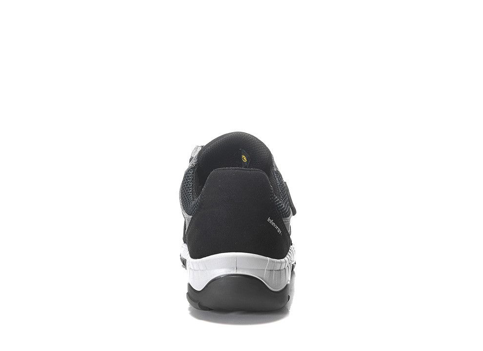 Sicherheitssandale LONNY Compo black-grey Easy ESD S1PS, Gr. 34