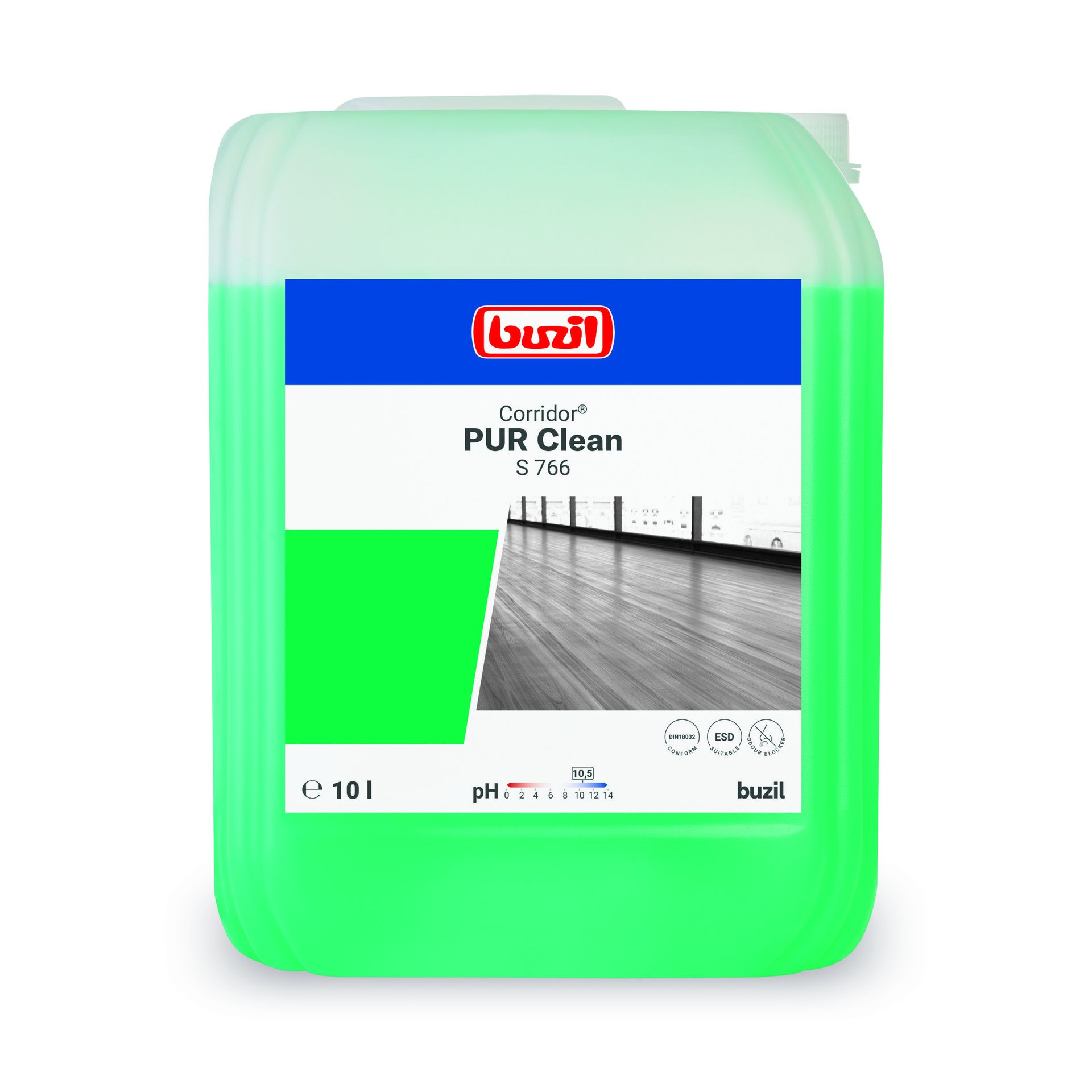Corridor® PUR Clean,Bodenunterhaltsreiniger für PUR-Vergütungen mit Geruchsblocker