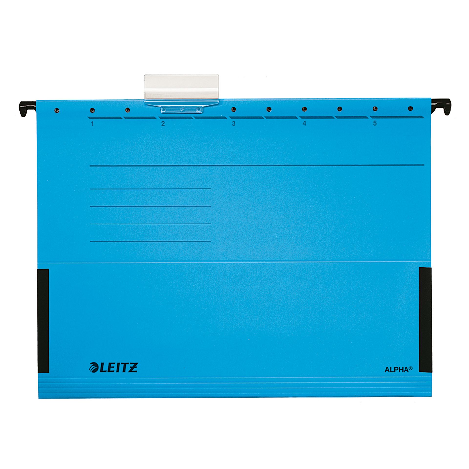 Hängetasche ALPHA A4 Karton blau 25 St./Pack.