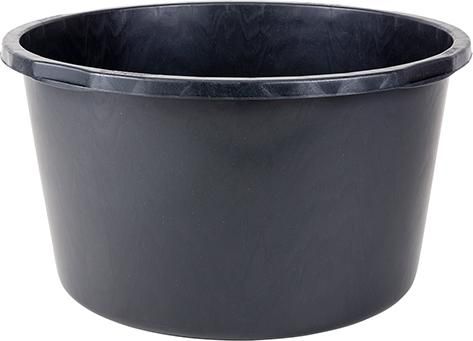 Mörtelkübel 45L schwarz rund, L-Skala