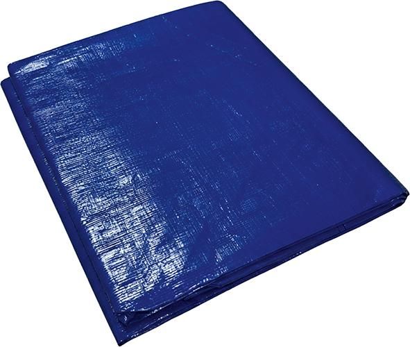Abdeckplane 120 x 120 für Sandkasten DANI mit elastischer Kordel PE-Gewebe 160 g/m² blau
