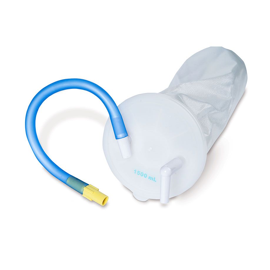 Receptalbeutel 1,5 Ltr. ohne integr.Überlaufventilfilter (50 Stck.)