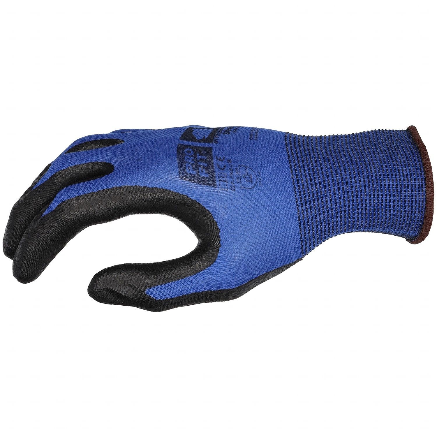 Nitril Handschuhe, "Spike",Mikro-Nitrilschaum, blau, 18 Gauge 10