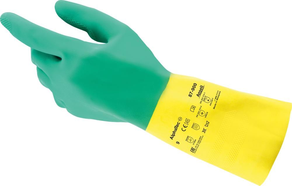 Handschuh AlphaTec 87-900, Gr.7,5-8 Ansell