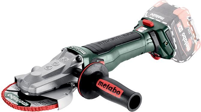 Akku-Flachkopf-WinkelschlWVBF18 LT BL 11-125 QuickMetabo ohne Akku ohne Ladegerät metaBOX