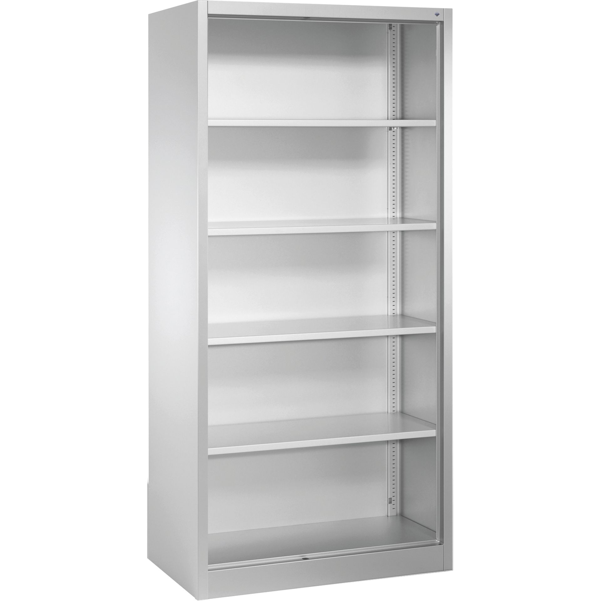 Aktenregal m. Rückwand 5OH 1950x930x500mm lgr