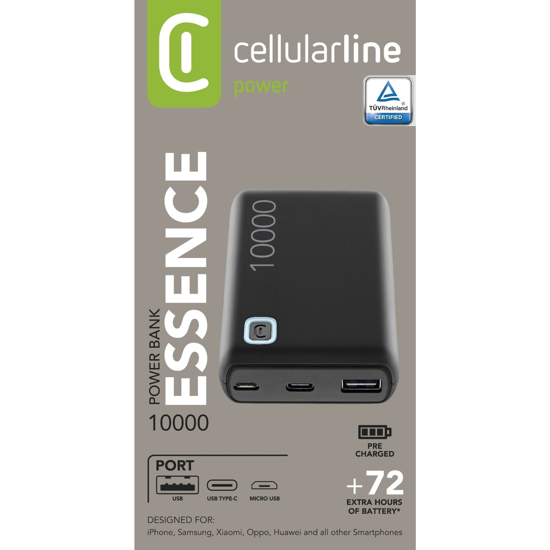 Powerbank 10.000mAh sw