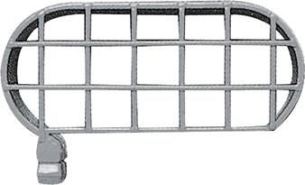 Manometerschutzbügel grau, andere Gase