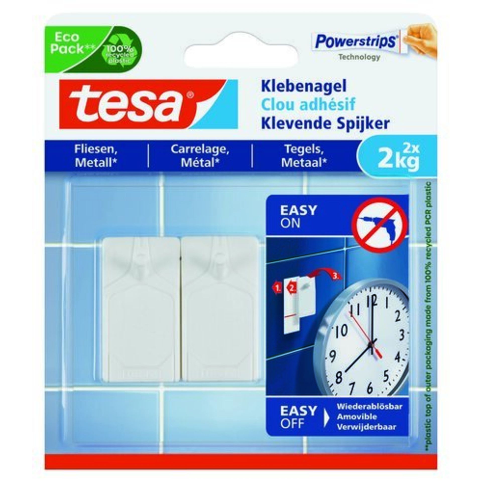 Klebenagel 2kg 2 St./Pack.