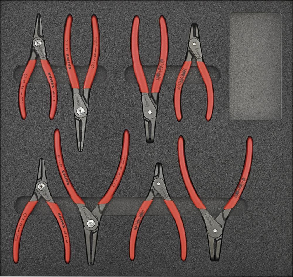 Werkzeugmodul 1/3 Sicherungsringzangen Knipex