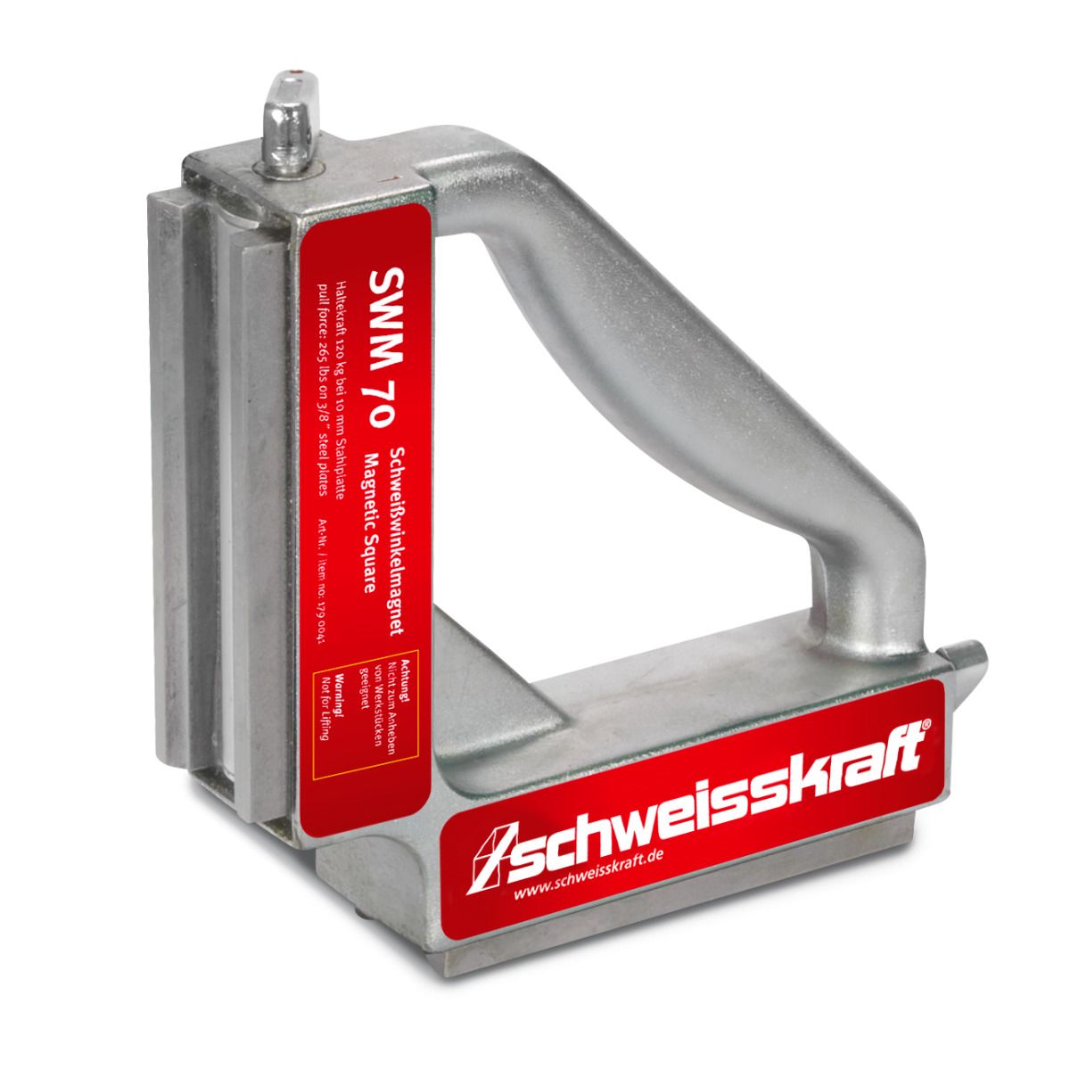 Schaltbarer Schweißwinkelmagnet Schweisskraft SWM 70