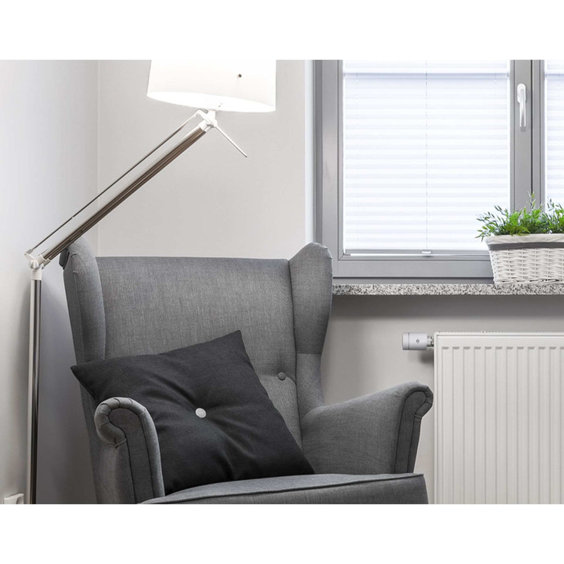 Zigbee Heizkörperthermostat weiß